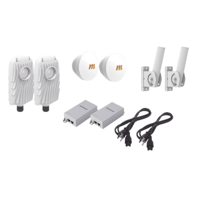 B5X-PTP-KIT2 - Kit Punto a Punto / 1.5 Gbps / 4.9-6.4 GHz / 16 dBi / 4 km (13,123 pies) / Slant 45°