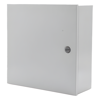 G180-60-20 - Gabinete de Acero para Interior / NEMA 1 / 80 x 60 x 20 cm / Marco Rígido con Refuerzos / Boca Reforzada / Puerta con Bisagras Soldadas
