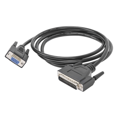 TXDB25DB9 - Adaptador Serial / DB25 Hembra a DB9 Macho / RS232 / 25 a 9 Pines / Equipo Industrial y Radios
