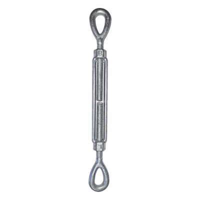 TEN5/8X12OOJ - Tensor Ojo-Ojo / Acero Forjado / Galvanizado en Caliente / Carga 3500 lbs / Carrera 12 in (304.8 mm)