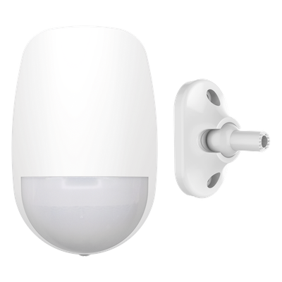 DS-PDD12P-EG2-WB/UB - Detector de Movimiento Inalámbrico / Doble Tecnología PIR + Microondas / Inmunidad a Mascotas 30 kg / Cobertura 12 m (39.4 ft) / Ángulo 85.9° / Comunicación 433 MHz AES-128