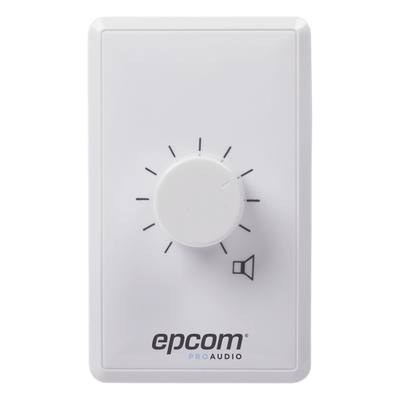 SF-685 - Control de Volumen / 100W / Línea 100V / Atenuación 33dB en 10 Pasos / Montaje Al Ras o Superficie
