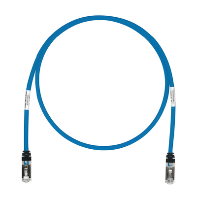 STP6X25BU - Patch Cord Cat6A / S/FTP Blindado / 26 AWG / 7.62 m (25 ft) / CM/LS0H / Azul