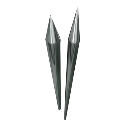 TG-TJF-60 - Punta Pararrayos / Cobre Cromado / 60 cm (1.97 ft) / 5/8 pulg / 5/16 pulg