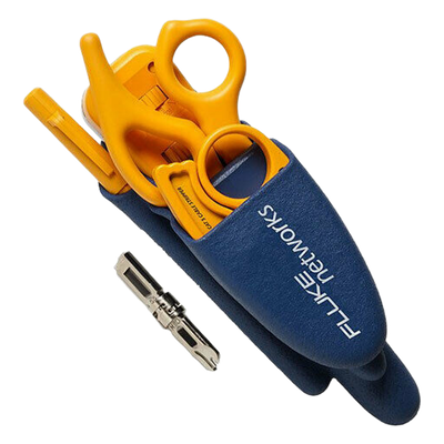11291000 - Fluke Networks Kit De Herramientas Pro-Tool 11291000, Incluye D-Snips, Pelador De Cable, Ideal Para Redes
