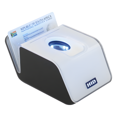V371-00-01 - Lectora de huella digital multiespectral / 500 dpi / 13.56 MHz iClass / Autenticación multifactor / Certificación MINEX III / Estándares ANSI/ISO