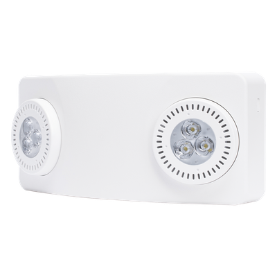 SF-1960-LF - Luz de Emergencia LED / 520 Lúmenes / 90 min Autonomía / Cobertura 15.8 m (51.8 ft) / Montaje Pared o Techo / UL 5VA