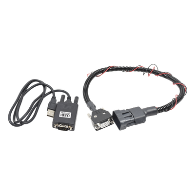 ADAPTADORFLSPRO - Adaptador Serial / RS-232 / Calibración Sensor Combustible / 5V DC / Diseño Compacto