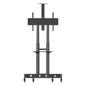 AVA1800-70-1PNB - Soporte Móvil para Pantalla / 55" a 90" / VESA 200x200 a 800x500 / Carga 90.9 kg (200 lbs) / Base Modular con Ruedas 360°