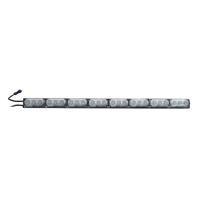 XLL127BH8A - Barra de Luz de Advertencia / 8 Módulos Ámbar / 75 cm / 2.46 ft / 10-16 VCC / 3 A Máx.