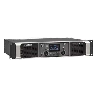 PX10 - Amplificador de Audio Clase D / 1000 W x 2 a 8Ω / 1200 W x 2 a 4Ω / Baja Impedancia / Procesamiento Inteligente / 7.4 kg