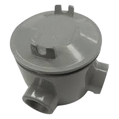 GRL-0440 - Caja a Prueba de Explosión / Aluminio Libre de Cobre / Rosca NPT 3/4" (19 mm) / IK09 / UL 886 y UL 1203