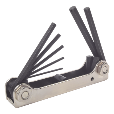 146120 - Juego de 7 Allen Keys 1.5/2/2.5/3/4/5 Y 6 MM