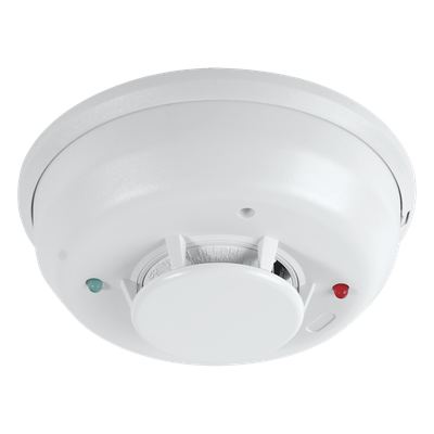 2W-TRB - Detector Fotoeléctrico de Humo de 2 Hilos con Relevador y Sensor de Temperatura, Serie i3