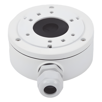 DS-1280ZJ-XS - Caja de Conexiones Hikvision de Metal /Metal / Compatible con DS-2CD20XX B8-TURBOGXX THC-B120-XX THC-BXX THC-TXX