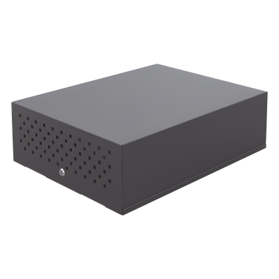 GAB-VID4 - Gabinete Metálico de Seguridad para DVR/NVR. Tamaño Max. de DVR/NVR: 440 x 177 x 462 mm (An. x Al. x Prof.)