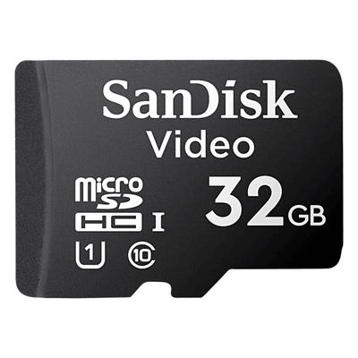 SDSDQAS4032GBP - Memoria microSD / 32 GB / Clase 10 UHS-I / Alta Resistencia / Videovigilancia 24/7 / -25 °C a 85 °C