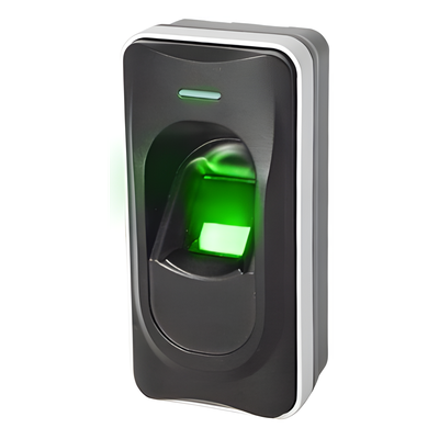 F12 - Lector Esclavo de Huella y Proximidad / RS-485 / IP65 / Sensor Óptico Antirrayaduras / 50 x 102 x 37 mm / 0 a 45 °C