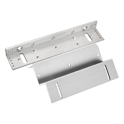 DS-K4H450-LZ - Soportes Z y L para Chapa Magnética / Aluminio de Alta Resistencia / 1.3 kg / Puertas Madera, Metal y Molduras Estrechas