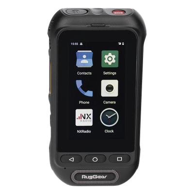 RG360 - Radio PoC LTE / Altavoz 2W 105 dB / 3GPP Mission-Critical PTT / IP68 y MIL-STD-810H / Batería Extraíble 3000 mAh / 197 g / Multi APN