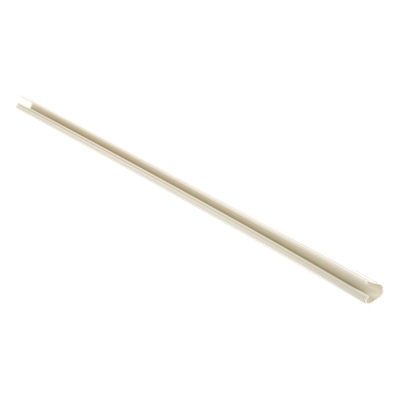 LD3IW6-A - Canaleta para Cableado / PVC Rígido / 19.6 x 11.2 mm / 1.83 m (6 ft) / Adhesivo sin Herramientas / UL94V-0 / Blanco Mate