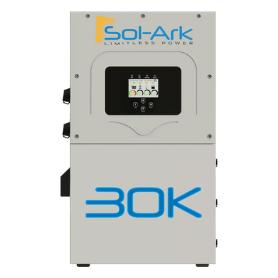 30K3PN208V - Inversor Híbrido Trifásico / 30 kW / 120/208 V / IP65 / Eficiencia 97.5% / Transferencia 5 ms / 160-500 Vcc Baterías