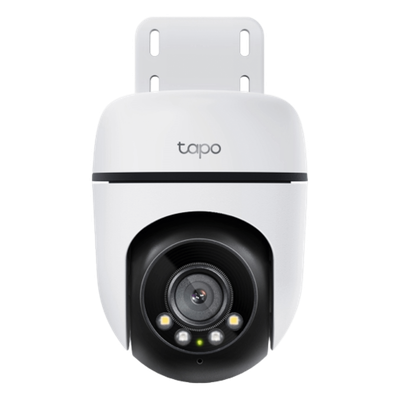 TAPOC510W - Cámara PTZ IP / 2K 3 Megapixel / 360° Panorámica Horizontal / 130° Vertical / Visión Nocturna Color / IR 29.9 m (98 ft) / Wi-Fi 2.4 GHz / IP65