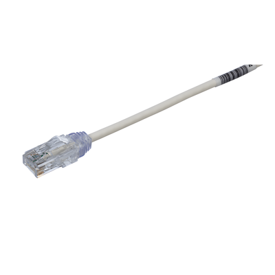 UTP28SP25 - Cable de Parcheo UTP / Cat6 / 28AWG / 25 ft (7.62 m) / LSZH-CM / PoE++ / 3.8 mm Ø