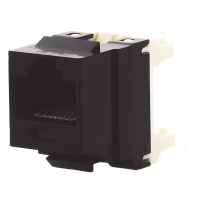 NKP5E88MBL - Jack Keystone / Cat 5e / 8P8C / Terminación 110 / Sin Blindaje / 100 MHz / Negro