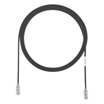 UTP28SP10BL - Cable de Parcheo Cat6 / UTP 28AWG / 3.05m (10 Pies) / Diámetro 3.8mm / PoE++ / -10 a 75°C