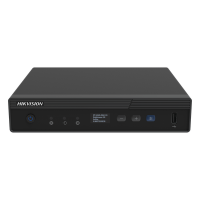 DS-DT60V-03HI06NO - Controlador LED para Videowall / 6 Puertos RJ45 / 3.9 MP Carga Total / Android 12 / 3 HDMI 1.4 / 20 W