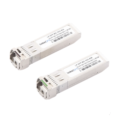 LP-SFP-BD-10G-40 - Transceptor Óptico SFP+ Bidireccional / 10 Gbps / Monomodo 1270 & 1330 nm / Alcance 40 km (131,233 ft) / LC/UPC Simplex / DDM / Hot-Pluggable