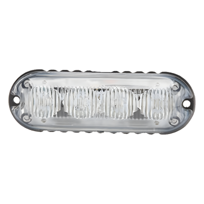 XLT1725A - Luz Auxiliar para Motocicletas / 4 LEDs Ultra Brillantes / Ámbar / 12-24 VCC / 0.7 A / Policarbonato Resistente a Impactos