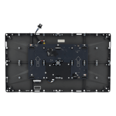 DS-D40W-2F - Gabinete LED Interior / 600 x 337.5 mm / Aluminio Ultraligero 3.4 kg / Mantenimiento Frontal / Ajuste XYZ / Sin Cables Visibles