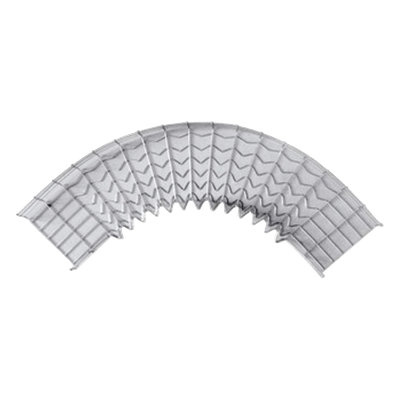 CH-C90-105/200EZ - Curva Pre-Fabricada Horizontal de 90° con medidas de 105 mm de Peralte y 200 mm Ancho (105/200 mm)
