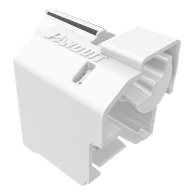 PSL-DCPLE-IW - Dispositivo de Fijación RJ45 / Policarbonato y Nylon / 10 Unidades con Llave / 8 Colores Disponibles