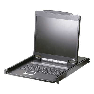 CL1000N - Consola LCD KVM / 19 pulgadas / Resolución 1920x1200 / Montaje rack 1U / Rotación 120° / PS/2 y USB