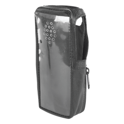FSMNX-5000 - Funda de Piel Reforzada / Frente Transparente / 58 x 139 x 38.8 mm / 0.19 x 0.46 x 0.13 ft / Compatible NX-5200/5300/5400