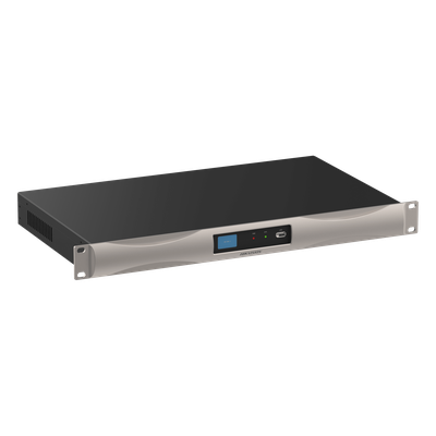 DS-QAPPR0808-D - Procesador de Audio Digital / 8 Entradas / 8 Salidas / DSP 32-bit / Conversión 24-bit 48 kHz / Matriz de Mezcla / 100 Escenas
