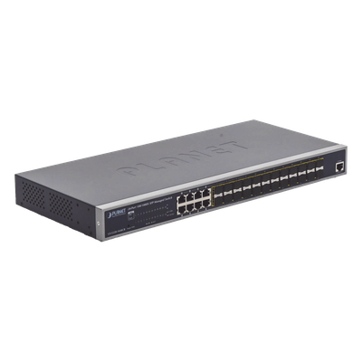 GS-5220-16S8CR - PLANET GS-5220-16S8CR switch Gestionado L2+ Gigabit Ethernet (10/100/1000) 1U Azul