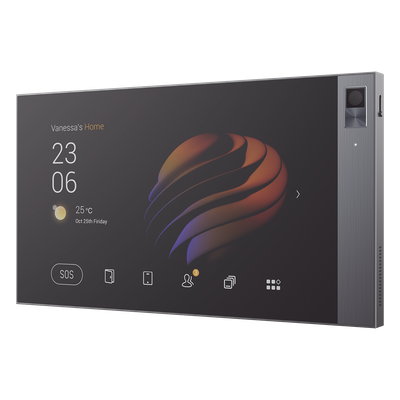 PG71POEUS - Panel de Control Táctil / 8 Pulgadas / Resolución 1280x800 / Wi-Fi Dual Band / Zigbee 3.0 / PoE / Sensores Integrados