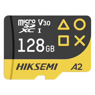 HS-TF-G3/128G - Memoria microSDXC / 128 GB / Lectura 200 MB/s / Escritura 150 MB/s / V30 U3 A2 / Gaming / NAND TLC