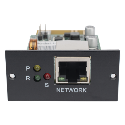 LPSNMP - Tarjeta de Monitoreo Remoto SNMP / 10/100 Mbps / HTTPS-SSL / Sensor Temp-Humedad / Control Remoto UPS