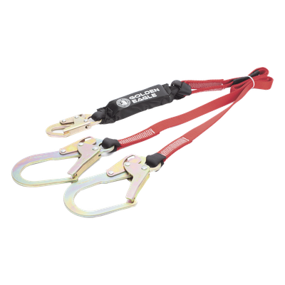 SAWDG18 - Cable Amortiguador de Caída / Doble Gancho de Sujeción / 1.83 m (6 ft) / Capacidad 140 kg (310 lbs) / ANSI Z359.1