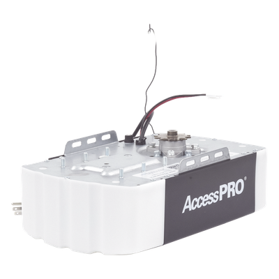 ACCESSFORCE - Motor Automático para Puerta de Garage / 1/2 HP / Arranque y Paro Suaves / 127 VCA / 20 Controles 433 MHz / Rieles Tipo T y C / Respaldo de Energía