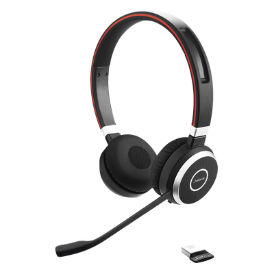 EVOLVE-65-DUO-MS - Diadema / Auricular Jabra Evolve 65 Stereo / Bluetooth / Cancelación de Ruido / 14h Autonomía (6599-823-309)
