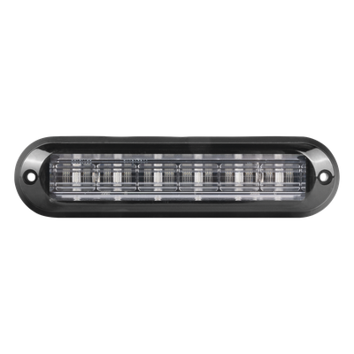 XLT1835W - Luz Auxiliar Ultra Brillante / 6 LEDs 3W / IP67 / ECE R65 / SAE J595 Clase I / 12 Patrones Destello / 142.6×36×14 mm / 5.6×1.4×0.55 in