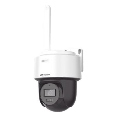 DS-2DE2C400MWG-4G - Cámara Domo PT IP / 4 Megapixel / Dual Light 30 m (98.4 ft) / AcuSense / Autoseguimiento Humanos / Audio Bidireccional / IP66