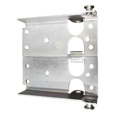 ACBOTTOMT - Soportes inferiores para puerta de garage / Izquierdo y derecho / Acero / 500 kg / 2.44-3.05 m