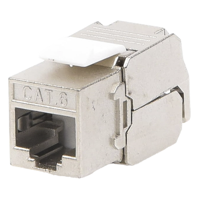 LP-KJ6S-04 - Módulo Jack Keystone / Cat6 Blindado STP / Toolless / RJ45 / 24-26 AWG / UL94-V0